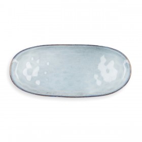 Teglia da Cucina Quid Boreal Azzurro Ceramica 36 x 16 cm (2 Unità) (Pack 2x)
