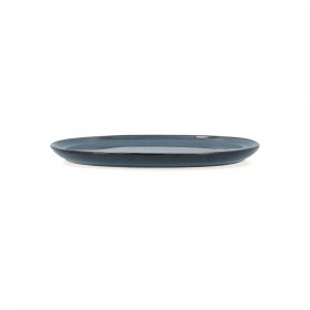 Piatto da pranzo Bidasoa Ikonic Azzurro Ceramica 20,2 x 19,7 x 1,3 cm (6 Unità) (Pack 6x)