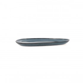 Piatto da pranzo Bidasoa Ikonic Azzurro Ceramica 14 x 13,6 x 0,8 cm (12 Unità) (Pack 12x)