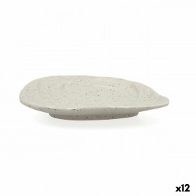 Piatto da pranzo Bidasoa Ikonic Grigio Plastica Melammina 16 x 12,7 x 2,3 cm (12 Unità) (Pack 12x)