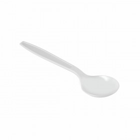 Set di Cucchiai Algon Riutilizzabile Bianco 10 Unità 16,6 cm