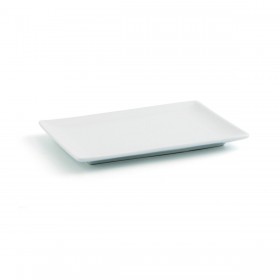 Vassoio per aperitivi Quid Gastro Fun Bianco Ceramica 20 x 13 x 2 cm (6 Unità)