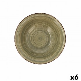 Ciotola Quid Natura Vita Ceramica Verde (18 cm) (Pack 6x)