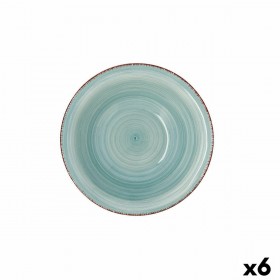 Ciotola Quid Vita Aqua Ceramica Azzurro Ø 18 cm (6 Unità)