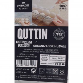 Porta uova Quttin 10 27,8 x 11,6 x 8,2 cm (12 Unità)