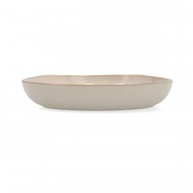 Piatto Fondo Bidasoa Ikonic Ceramica Bianco (20,5 x 19,5 cm) (Pack 6x)