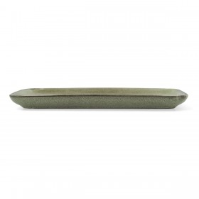 Teglia da Cucina Bidasoa Ikonic Verde Ceramica 28 x 14 cm (Pack 4x)