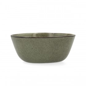 Insalatiera Bidasoa Ikonic Ceramica Verde (20 x 19,5 x 8,5 cm) (Pack 3x)