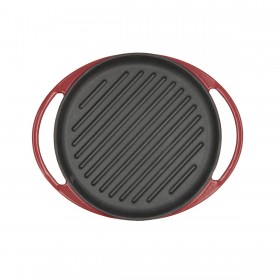 Griglia Bidasoa Ferro Fuso Rosso (25 cm)