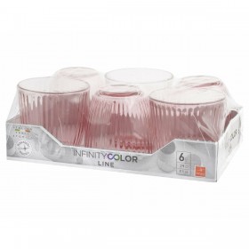 Set di Bicchieri Bormioli Rocco Line Lilla 6 Unità Vetro (290 ml)
