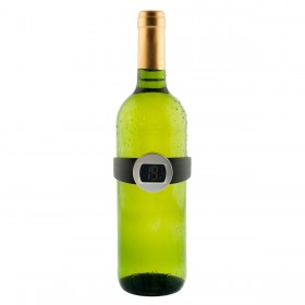 Termometro per Vino Koala Bodega Orologio Nero Plastica 7,5 x 7,5 cm (Pack 12x)