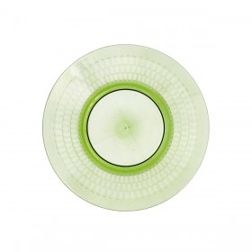 Piatto da Dolce Quid Viba Verde Plastica 20 cm (12 Unità)
