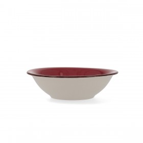 Ciotola Quid Vita Ceramica Rosso (18 cm) (Pack 6x)