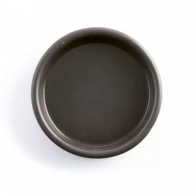 Teglia Quid Barro Lux Nero Ceramica Ø 18 cm (12 Unità)