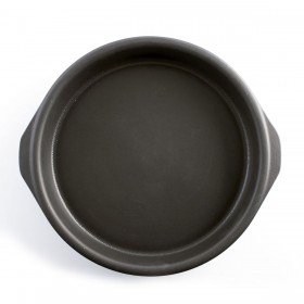 Teglia Quid Barro Lux Nero Ceramica Ø 22 cm (12 Unità)