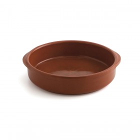 Teglia Raimundo Barro Profesional Marrone Ceramica Ø 32 cm (3 Unità)