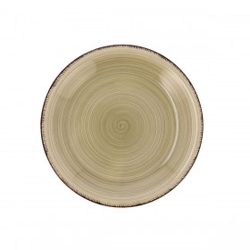 Piatto da Dolce Quid Natura Vita Ceramica Verde (19 cm) (12 Unità)