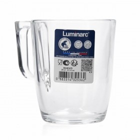 Tazza Luminarc Zelie Bianco Vetro 290 ml
