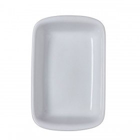Pirofila da Forno Pyrex Supreme Bianco Ceramica Vetro temperato Rettangolare 30,2 x 20 x 7,4 cm (6 Unità)