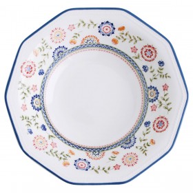 Piatto Fondo Churchill Bengal Ceramica servizio di piatti (Ø 20,5 cm) (6 Unità)