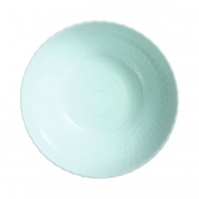 Piatto Fondo Luminarc Pampille Turchese Vetro (20 cm) (24 Unità)