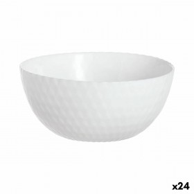 Ciotola Luminarc Pampille Blanco Bianco Vetro 13 cm (24 Unità)