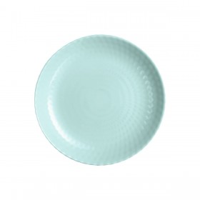 Piatto da Dolce Luminarc Pampille Turchese Vetro (19 cm) (24 Unità)