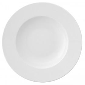 Piatto Fondo Ariane Prime Ceramica Bianco (Ø 26 cm) (6 Unità)