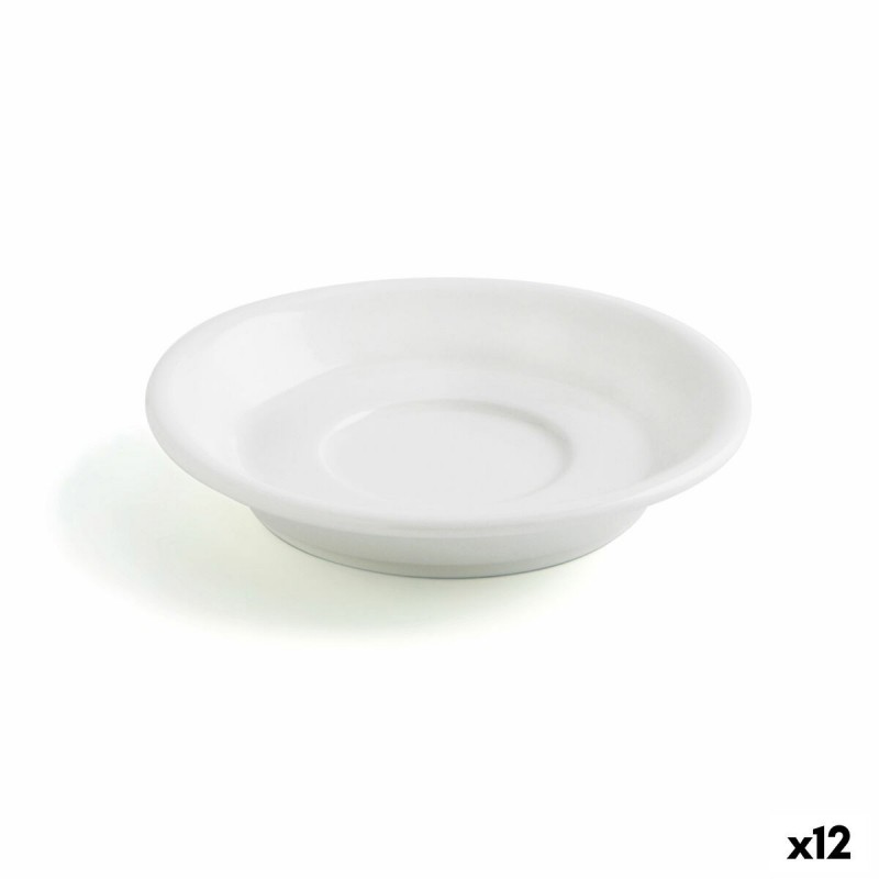 Sotto Piatto Ariane Prime Bianco Ceramica Ciotola (12 Unità)