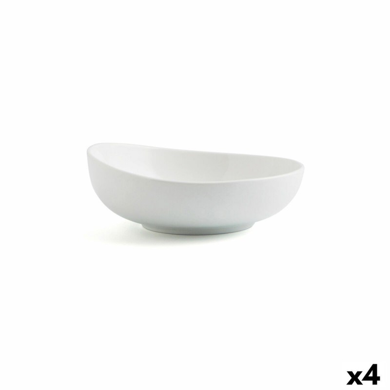 Ciotola Ariane Vital Coupe Ceramica Bianco (Ø 18 cm) (4 Unità)