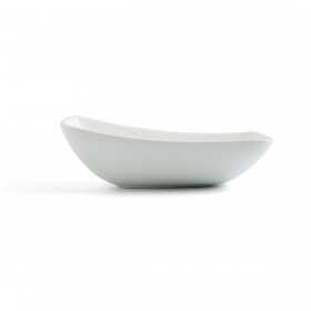 Ciotola Ariane Vital Rettangolare Ceramica Bianco (24 cm) (6 Unità)