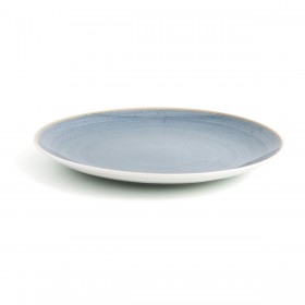 Piatto da pranzo Ariane Terra Azzurro Ceramica Ø 27 cm (6 Unità)