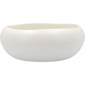 Ciotola Ariane Organic Ceramica Bianco (Ø 21 cm) (2 Unità)