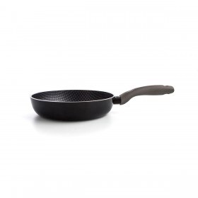 Padella Quid Honey Nero Metallo Ø 24 cm (6 Unità)