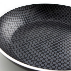 Padella Quid Honey Nero Metallo Ø 28 cm (6 Unità)