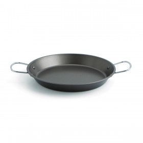 Padella Quid Senia Nero Metallo Acciaio Ø 34 cm (6 Unità)