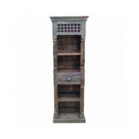 Scaffale Alexandra House Living Marrone Legno Riciclato 34 x 180 x 56 cm