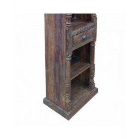 Scaffale Alexandra House Living Marrone Legno Riciclato 34 x 180 x 56 cm