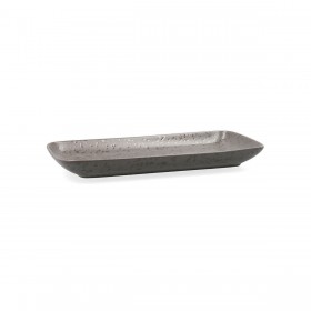 Teglia da Cucina Ariane Oxide Ceramica Grigio (28 x 14 cm) (6 Unità)