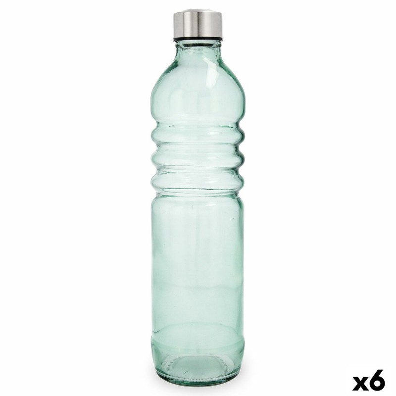 Borraccia Quid Fresh Verde Vetro 1,25 L (6 Unità)