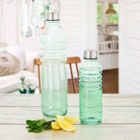 Borraccia Quid Fresh Verde Vetro 1,25 L (6 Unità)