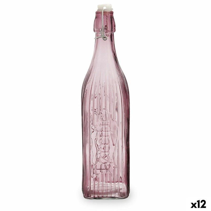 Borraccia Quid Viba Rosa Vetro 1 L (12 Unità)