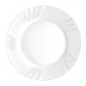 Piatto da pranzo Bormioli Rocco Ebro Bianco Vetro (36 Unità)