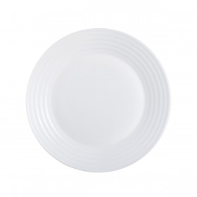 Piatto da Dolce Luminarc Harena Bianco Vetro (19 cm) (24 Unità)