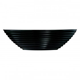 Ciotola Luminarc Harena Negro Nero Vetro 16 cm (24 Unità)