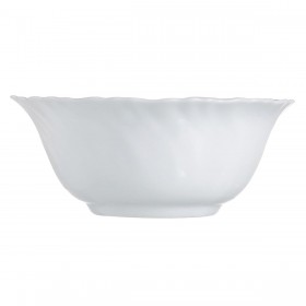 Ciotola Luminarc Feston Bianco Vetro 12 cm (24 Unità)