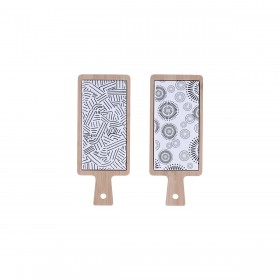 Tagliere per servire Quid Tapas Multicolore Legno 22 x 9 cm