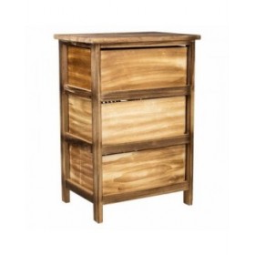 Cassettiera Alexandra House Living Marrone Legno Legno di paulownia 29 x 58 x 40 cm
