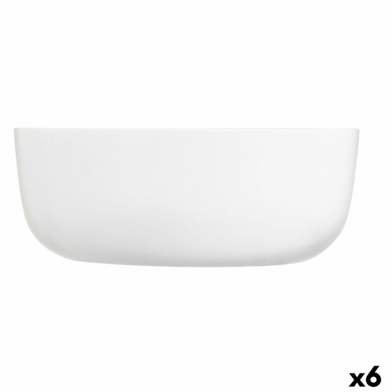 Ciotola Luminarc Diwali Bianco Vetro 17,8 cm (6 Unità)