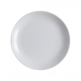 Piatto da Dolce Luminarc Diwali Grigio Vetro Vetro temperato (19 cm) (24 Unità)
